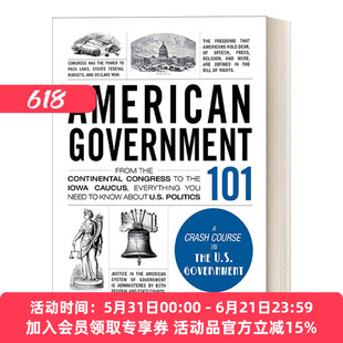 英文原版 American Government 101系列 美国政府 精装 英文版 进口英语原版书籍