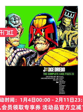 英文原版 Judge Dredd Case Files 23 特警判官 漫画合集23 英文版 进口英语原版书籍