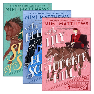 英文原版 Belles of London 伦敦美人系列1-3册 维多利亚时期浪漫小说 Mimi Matthews 英文版 进口英语原版书籍