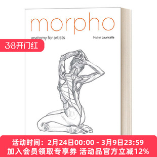 艺术家解剖学 英文原版 Morpho Anatomy for Artists 形态 英文版 进口英语原版书籍