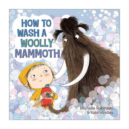 英文原版 How to Wash a Woolly Mammoth 如何给一只猛犸象洗澡 精装图画书 英文版 进口英语原版书籍