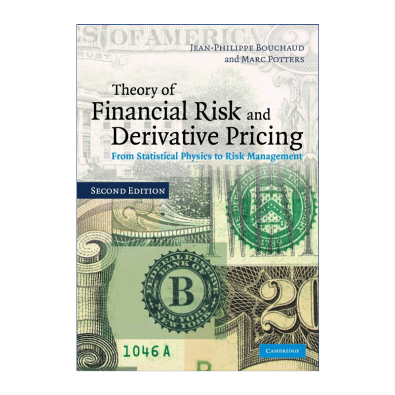 金融风险和衍生证券定价理论 英文原版 Theory of Financial Risk and Derivative Pricing Jean-Philippe Bouchaud 英文版 进口英