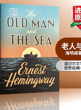 老人与海 英文原版小说 The Old Man and the Sea 海明威原著 Hemingway 世界经典名著 英文版进口原版英语书籍