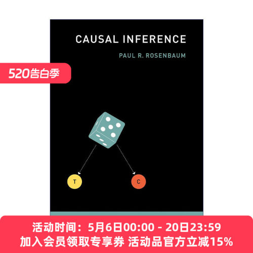 因果推断  英文原版 Causal Inference 统计学 科普百科 Paul R. Rosenbaum 英文版 进口英语原版书籍