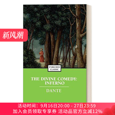 神曲 英文原版 The Divine Comedy Enriched Classics系列 英文版 进口英语原版书籍