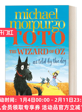 英文原版 Toto The Wizard Of Oz As Told By The Dog 狗狗的绿野仙踪 迈克尔·莫波格 英文版 进口英语原版书籍