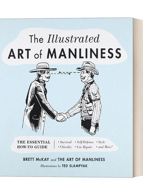 图解男性气质培养 英文原版 The Illustrated Art of Manliness 精装 英文版 进口英语原版书籍