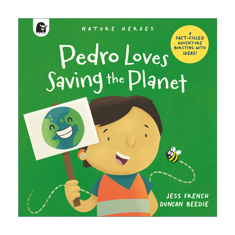 英文原版 Pedro Loves Saving the Planet佩德罗热爱拯救地球3英文版进口英语原版书籍