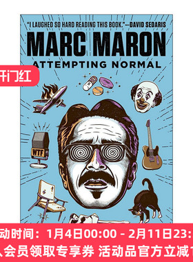 英文原版 Attempting Normal 尝试正常 脱口秀演员Marc Maron马克·马龙自传 英文版 进口英语原版书籍