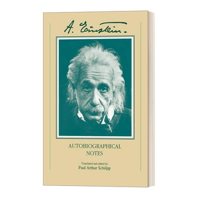 爱因斯坦自传 英文原版 Autobiographical Notes Albert Einstein 英文版 进口英语原版书籍