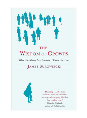 英文原版 The Wisdom of Crowds 群体的智慧 如何让个人 团队 企业与社会变得更聪明 英文版 进口英语原版书籍