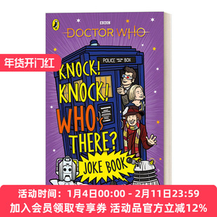 英文原版 Knock  Knock  Who's There? The Doctor Who Joke Book 神秘博士官方笑话书 英文版 进口英语原版书籍