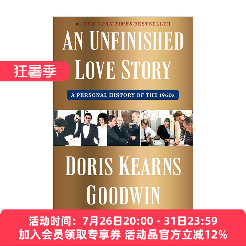 英文原版 An Unfinished Love Story 未完成的爱情故事 60年代的个人历史 比尔盖茨推荐书单 精装 英文版 进口英语原版书籍