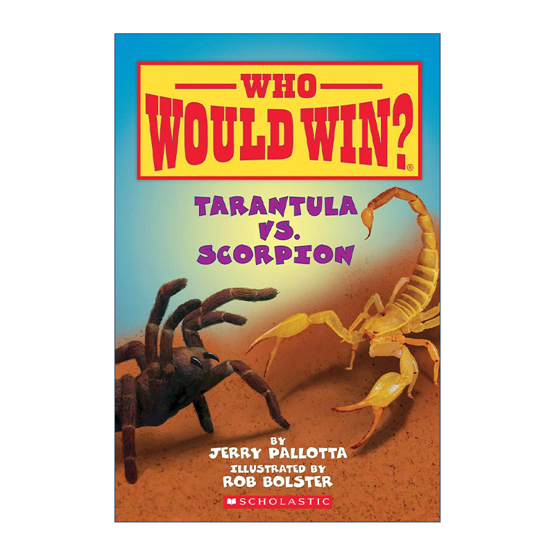 狼蛛和蝎子英文原版 Who Would Win Tarantula VS Scorpion猜猜谁会赢系列儿童英语百科科普英文版进口英语原版书籍