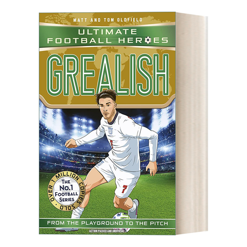英文原版 Grealish 超级足球明星人物传记 杰克 格里利什 Ultimate Football Heroes 英文版 进口英语原版书籍