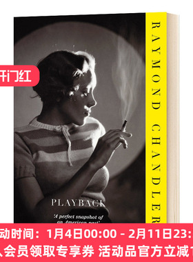 英文原版小说 Playback 雷蒙德钱德勒 重播 英文文学 英文版 进口英语原版书籍