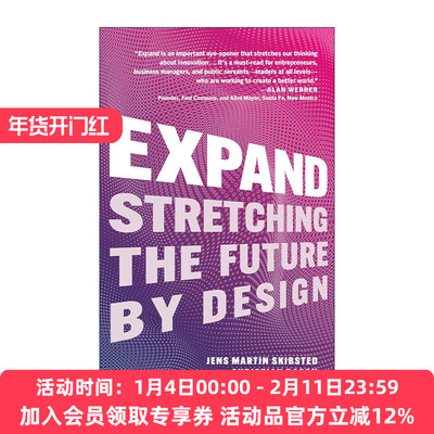 英文原版 Expand 扩张 通过设计延展未来 精装 Christian Bason 英文版 进口英语原版书籍