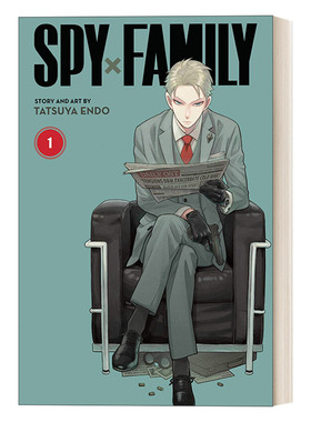 间谍家家酒 漫画1 英文原版 Spy x Family Vol 1 间谍过家家 英文版 进口英语原版书籍