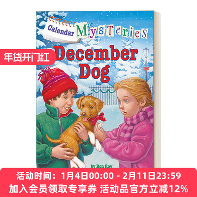 日历之谜系列12 英文原版 Calendar Mysteries #12 December Dog英文版 进口英语原版书籍