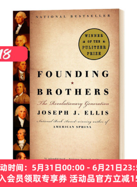 英文原版 Founding Brothers创始兄弟 英文版