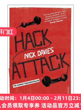 英文原版 Hack Attack 揭秘窃听丑闻 默多克背后的真相追击 Nick Davies 英文版 进口英语原版书籍