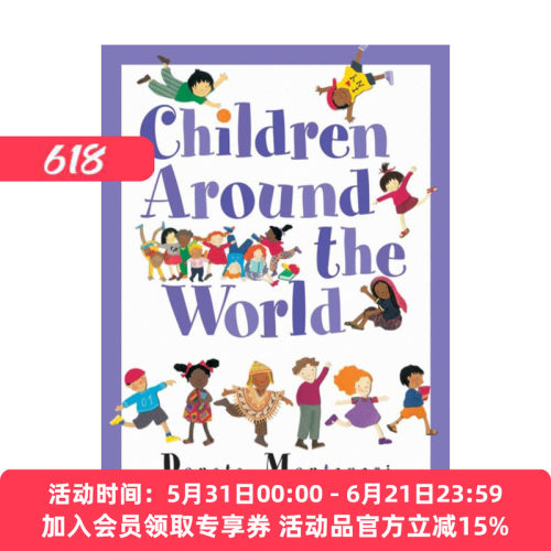 世界各地的孩子 英文原版 Children Around the World 英文版 进口英语原版书籍