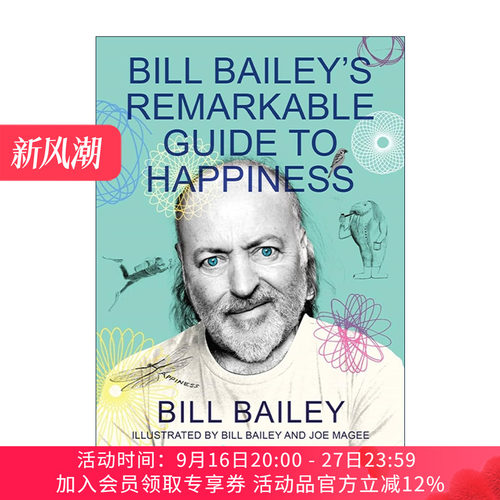 英文原版 Bill Bailey's Remarkable Guide to Happiness 比尔·贝利的非凡幸福指南 英文版 进口英语原版书籍
