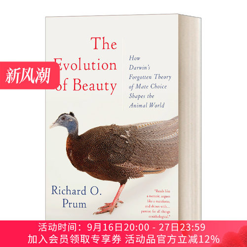 英文原版 The Evolution of Beauty 美的进化 达尔文的配偶选择论如何塑造了动物世界和人类 英文版 进口英语原版书籍
