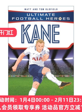 英文原版 Kane 超级足球明星人物传记 哈里 凯恩 Ultimate Football Heroes 英文版 进口英语原版书籍