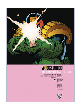 特警判官  英文原版 Judge Dredd Case Files 37 漫画合集37 英文版 进口英语原版书籍