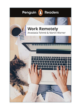 英文原版 Penguin Readers Level 5 Work Remotely ELT Graded Reader 企鹅分级阅读5级 远程工作 英文版 进口英语原版书籍