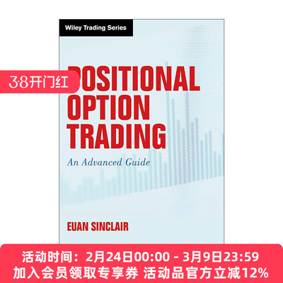英文原版 Positional Option Trading 稳健期权交易高级指南 精装 布里斯托大学博士Euan Sinclair 英文版 进口英语原版书籍