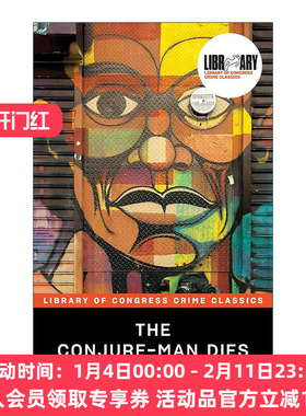 英文原版 The Conjure-Man Dies 咒术师之死 美国国会图书馆经典犯罪推理系列 Rudolph Fisher 英文版 进口英语原版书籍