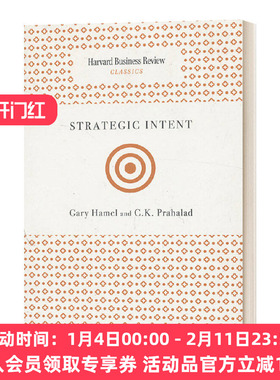 战略意图 英文原版 Strategic Intent 英文版 进口英语原版书籍