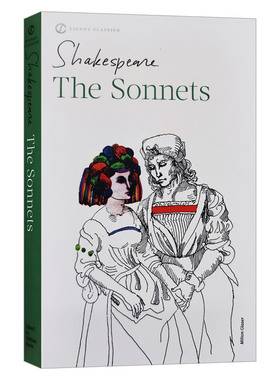正版 莎士比亚十四行诗 英文原版 The Sonnets 英文版文学诗歌集154首 William Shakespeare 进口书籍