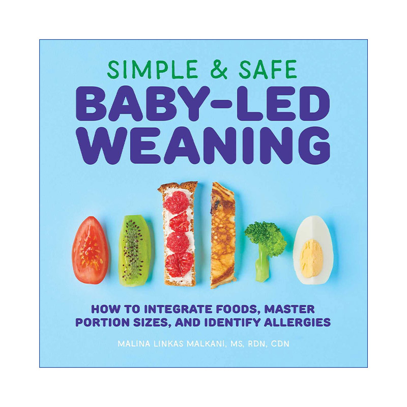 6-12个月宝宝的简单辅食 英文原版 Simple & Safe Baby-Led Weaning 断奶指南 英文版 进口英语原版书籍