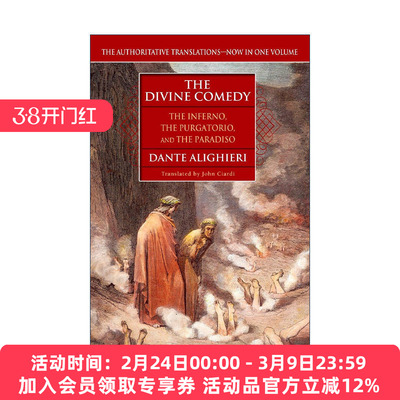 英文原版 The Divine Comedy 英文版 进口英语原版书籍