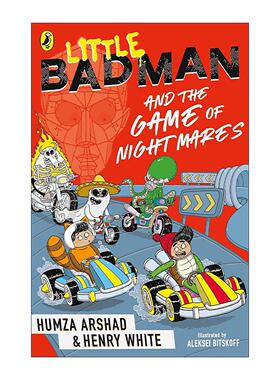英文原版 Little Badman and the Game of Nightmares 小坏蛋和噩梦游戏 幽默儿童小说 英文版 进口英语原版书籍