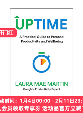 英文原版 Uptime 正常运行时间 个人生产力和幸福的实用指南 精装 英文版 进口英语原版书籍