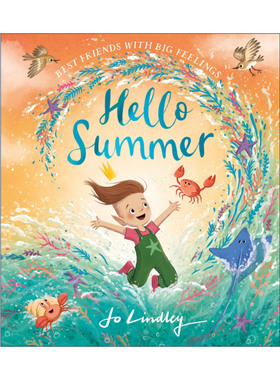 英文原版 Best Friends With Big Feelings — Hello Summer 神奇的季节朋友系列 你好夏天 绘本 英文版 进口英语原版书籍