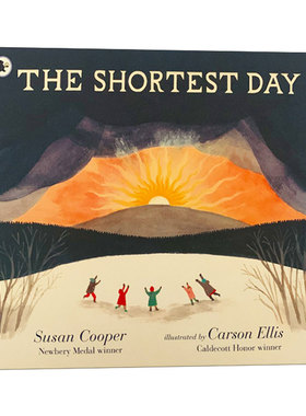 华研原版 英文原版 The Shortest Day 极昼日 英文版 进口英语原版书籍