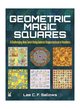 英文原版 Geometric Magic Squares 几何魔方 数学 Lee C. F. Sallows 英文版 进口英语原版书籍