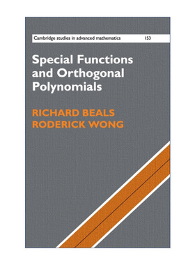 特殊函数和正交多项式 英文原版 Special Functions and Orthogonal Polynomials 剑桥高等数学研究系列 精装 英文版 进口英语原版