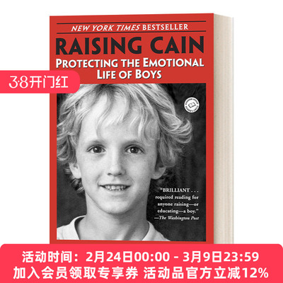 英文原版 Raising Cain Protecting the Emotional Life of Boys 培养高情商男孩 英文版 进口英语原版书籍