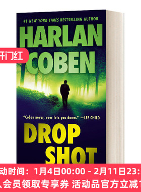 英文原版小说 Drop Shot A Myron Bolitar Novel 02 米隆 波利塔系列2 圣母的假面 英文版 进口英语原版书籍