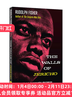 英文原版 The Walls of Jericho 杰里克的墙 鲁道夫·费希尔 哈莱姆文艺复兴经典讽刺小说 法师之死作者 英文版 进口英语原版书籍