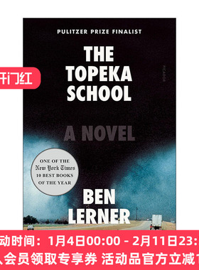 英文原版 The Topeka School 我拒绝成为天才鹦鹉 奥巴马年度书单 普利策奖短名单 本·勒纳 英文版 进口英语原版书籍