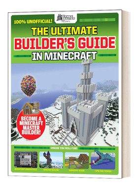 游戏大师 英文原版 GamesMaster Presents The Ultimate Builder's Guide in Minecraft 我的世界建造指南 英文版 进口英语书籍