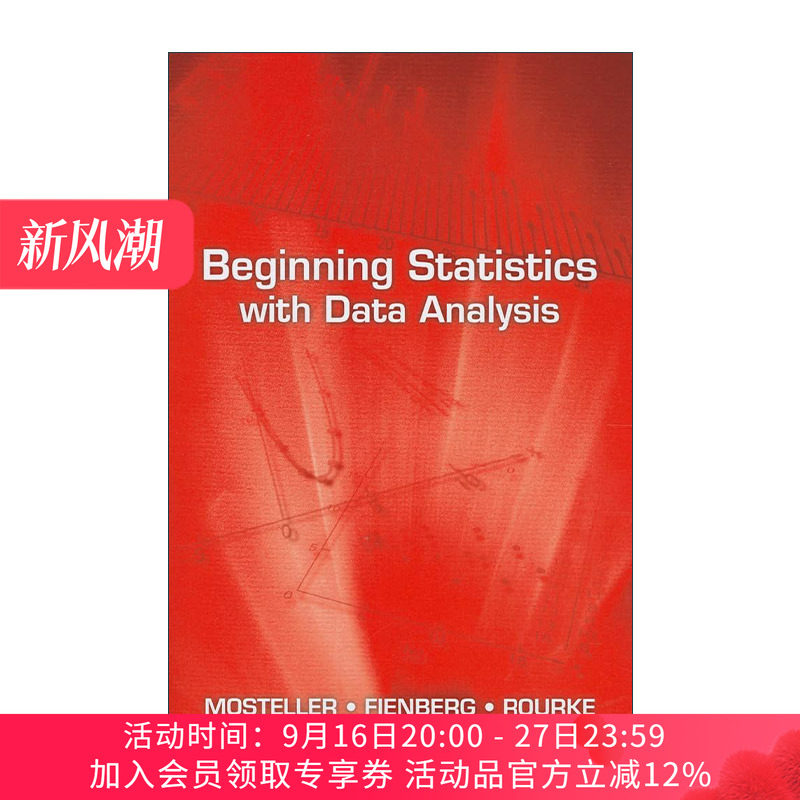 英文原版 Beginning Statistics with Data Analysis 从数据分析开始统计 数学 哈佛大学教授Frederick Mosteller进口英语原版书籍