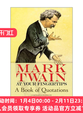 英文原版 Mark Twain at Your Fingertips 马克吐温语录集 Caroline Thomas Harnsberger 英文版 进口英语原版书籍